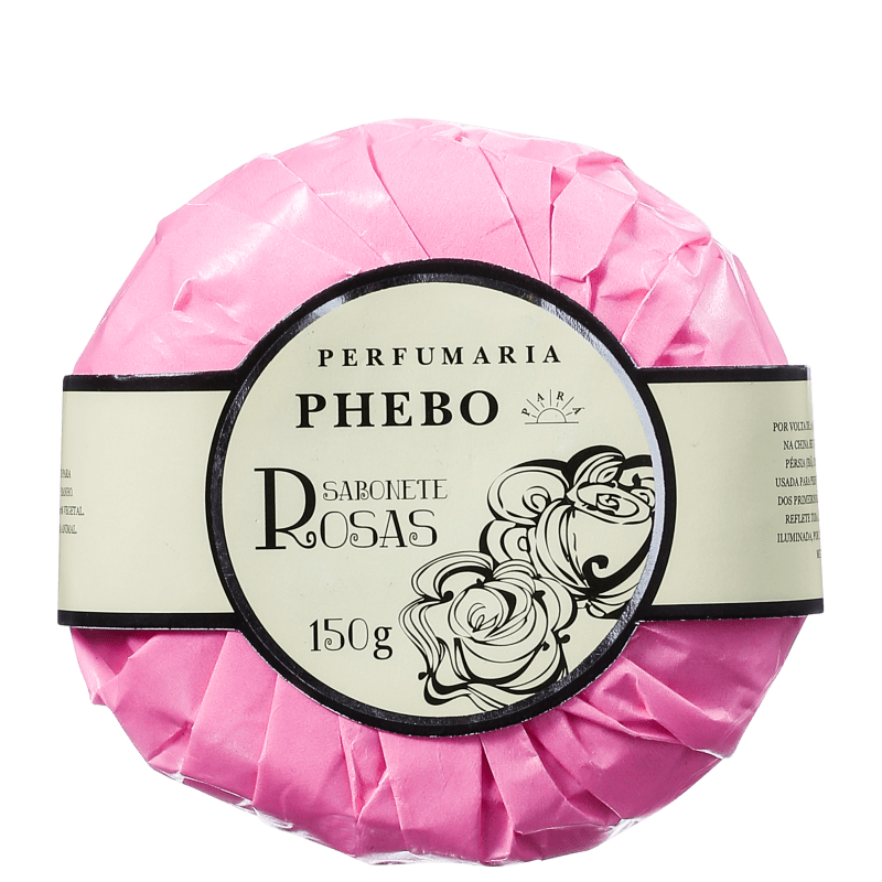 Perfumaria Phebo Rosas - Sabonete em Barra 150g