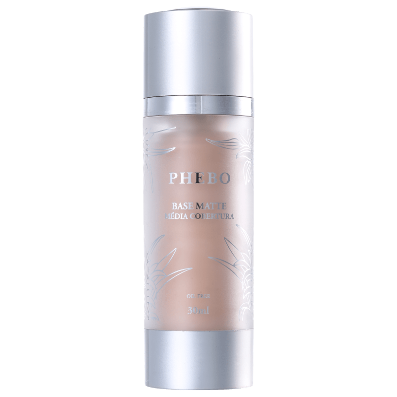 Phebo Matte Média Cobertura Aveia - Base Líquida 30ml