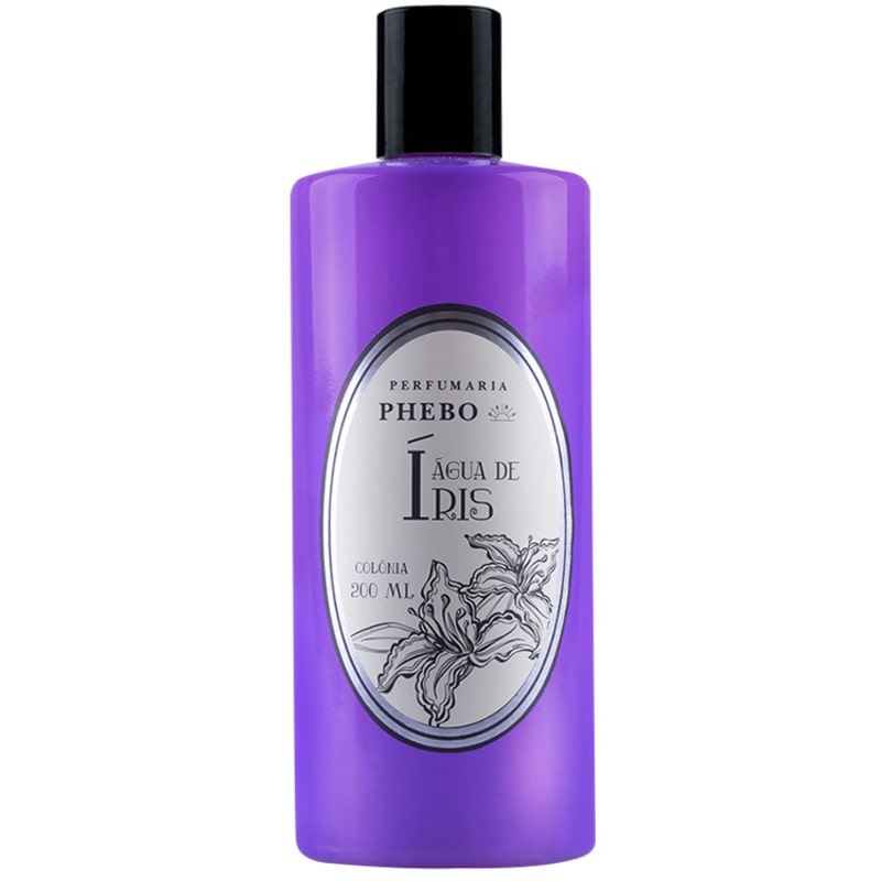 Água de Íris Phebo Eau de Cologne - Perfume Unissex 200ml