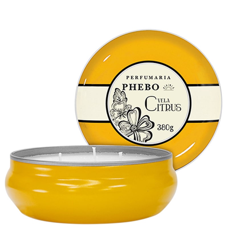 Águas de Phebo Citrus - Vela Perfumada 380g