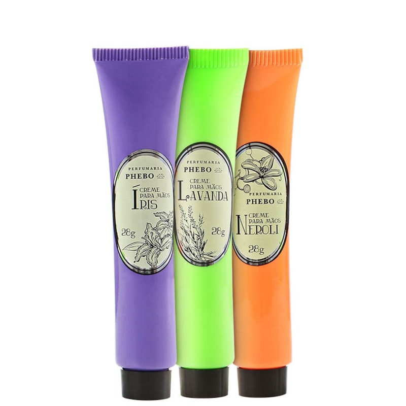 Phebo Perfumaria Águas de Phebo Kit - Creme para Mãos 3x 28g