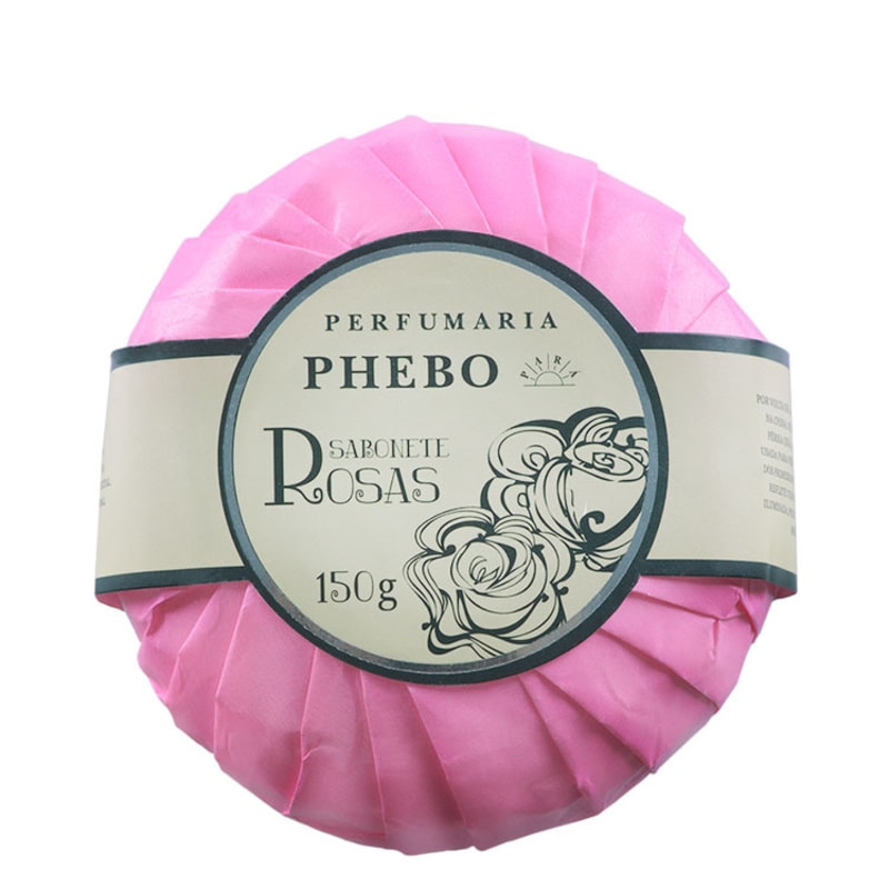 Perfumaria Phebo Rosas - Sabonete em Barra 150g