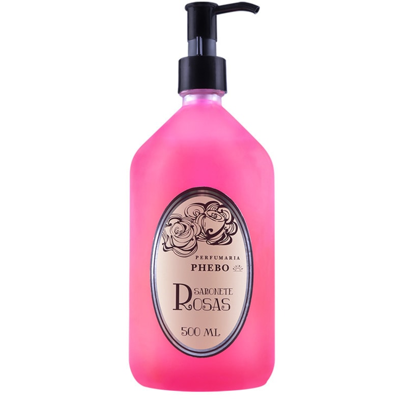 Perfumaria Phebo Rosas - Sabonete Líquido 500ml