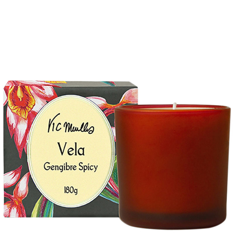 Phebo Vic Meirelles Gengibre Spicy - Vela Perfumada 180g