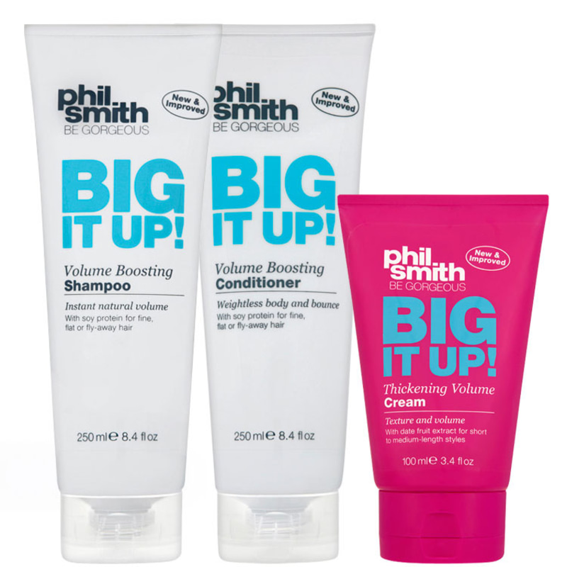 Phil Smith Big It Up Thickening Volume Boosting Kit (3 Produtos)
