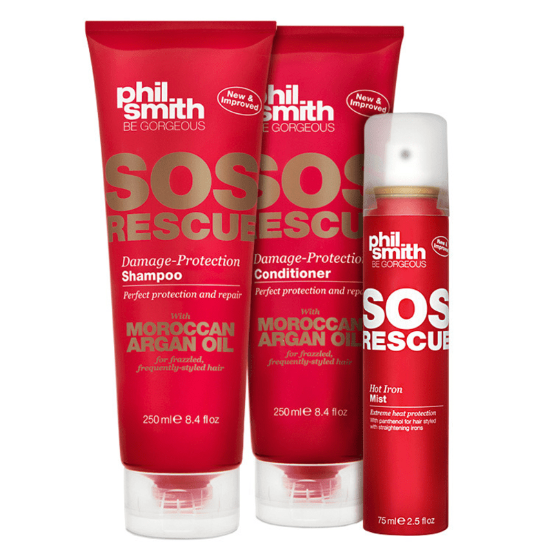 Phil Smith SOS Rescue Hot Protection Kit (3 Produtos)