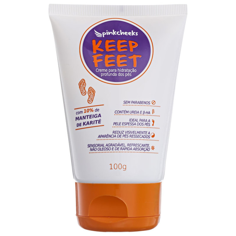 Pink Cheeks Keep Feet - Creme para os Pés 100g
