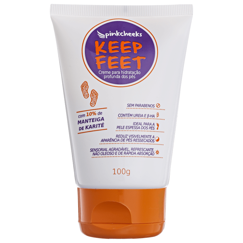 Pink Cheeks Keep Feet - Creme para os Pés 100g