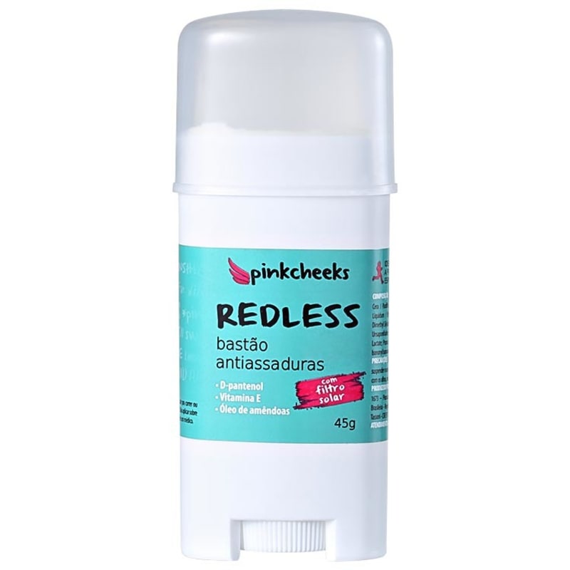 Pink Cheeks Redless - Bastão Antiassaduras 45g