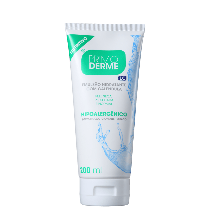 Primoderme Emulsão Hidratante com Calêndula - Hidratante 200ml