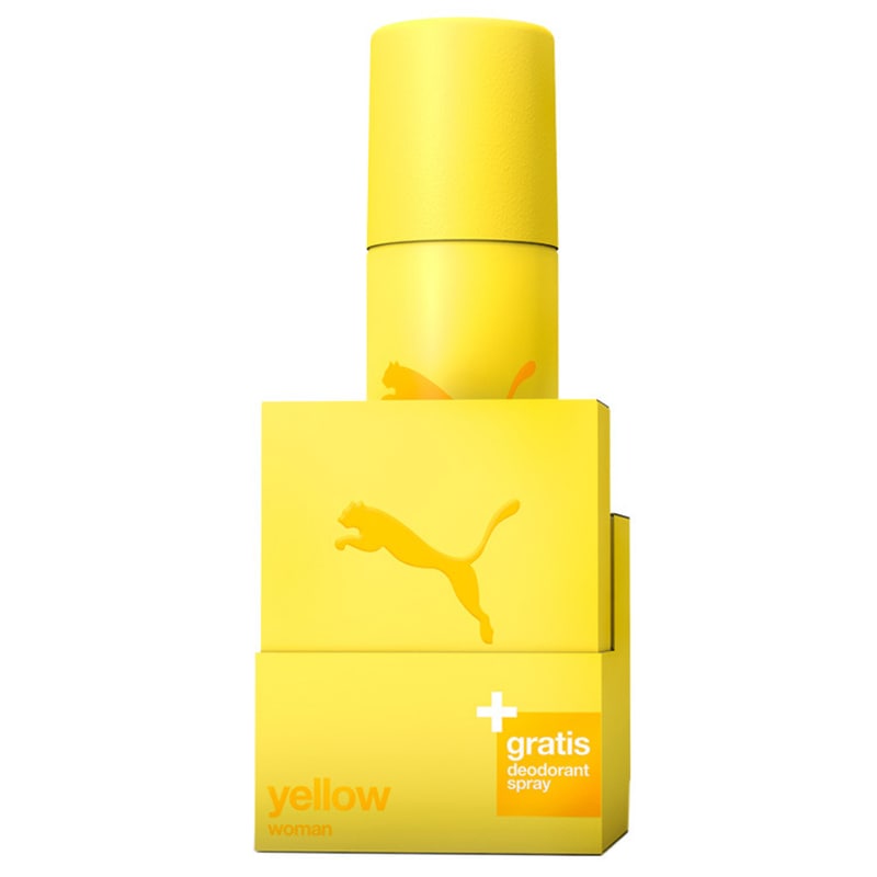 Conjunto Yellow Puma Feminino - Eau de Toilette 40ml + Desodorante 150ml