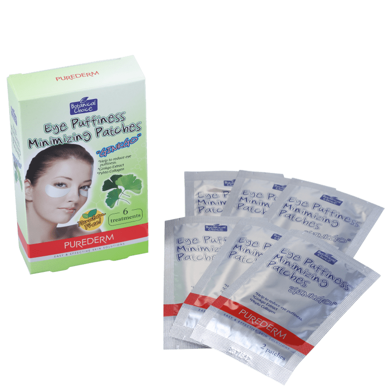 Purederm Ginko - Adesivo Redutor de Inchaço para os Olhos (6 unidades)