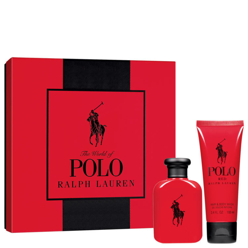 Conjunto Polo Red Ralph Lauren Masculino - Eau de Toilette 75ml + Gel de Banho 100ml