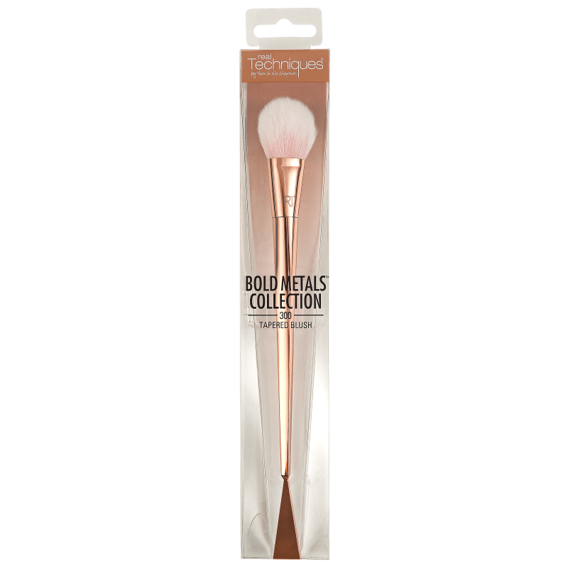 Real Techniques Bold Metals 300 Tapered Blush - Pincel Facial