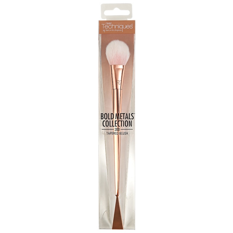 Real Techniques Bold Metals 300 Tapered Blush - Pincel Facial