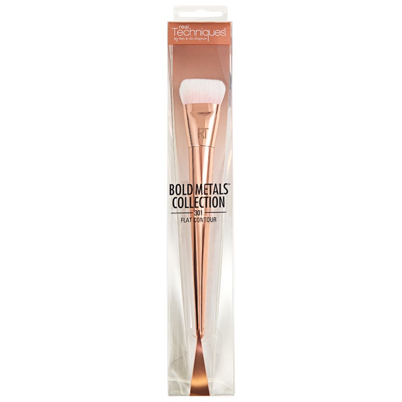 Real Techniques Bold Metals 301 Flat - Pincel para Contorno