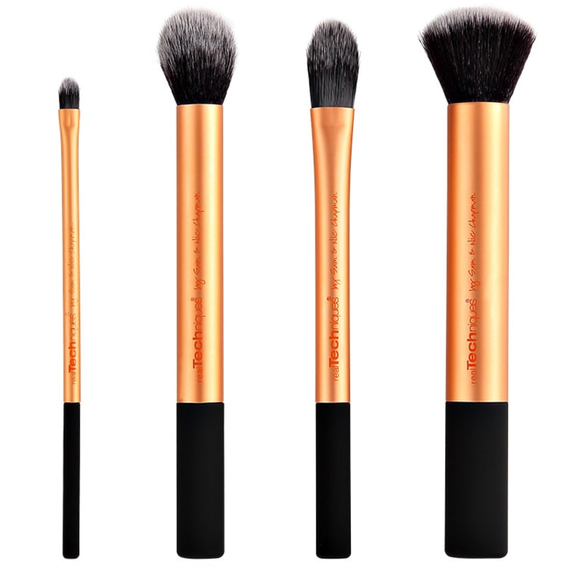 Kit de Pincéis Real Techniques Core Collection (4 produtos + Estojo)