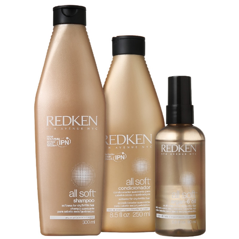 Redken All Soft Argan-6 Kit (3 Produtos)
