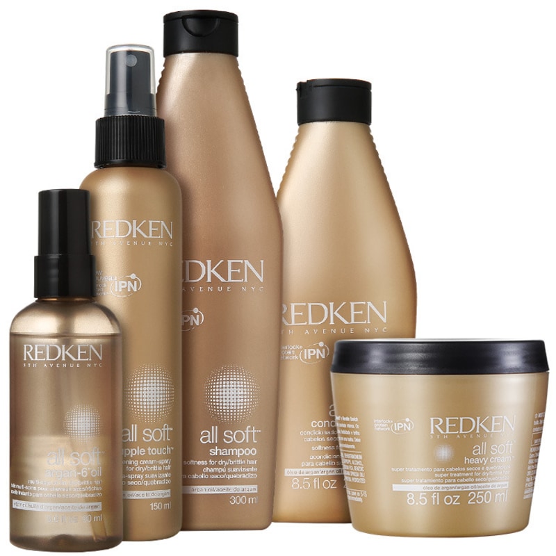 Redken All Soft Full Kit (5 Produtos)