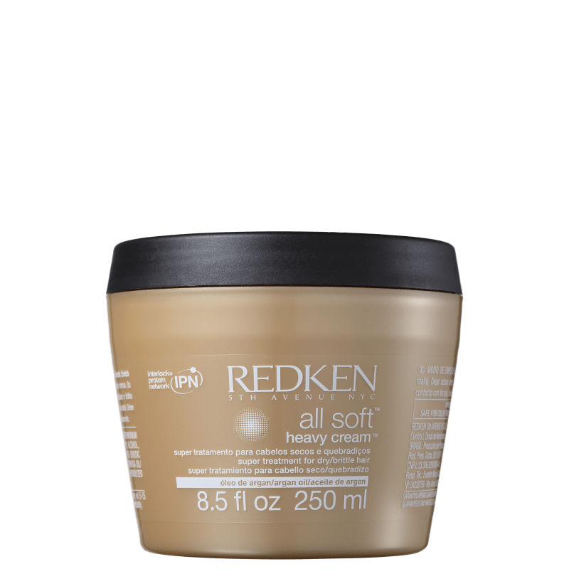 Redken All Soft Heavy Cream - Máscara de Tratamento 250ml