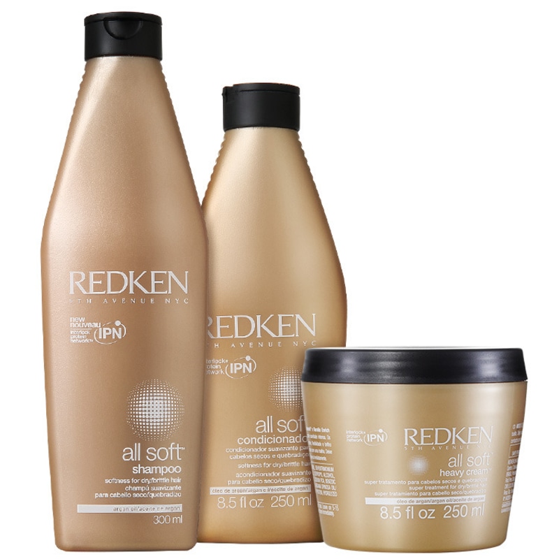Redken All Soft Heavy Kit (3 Produtos)