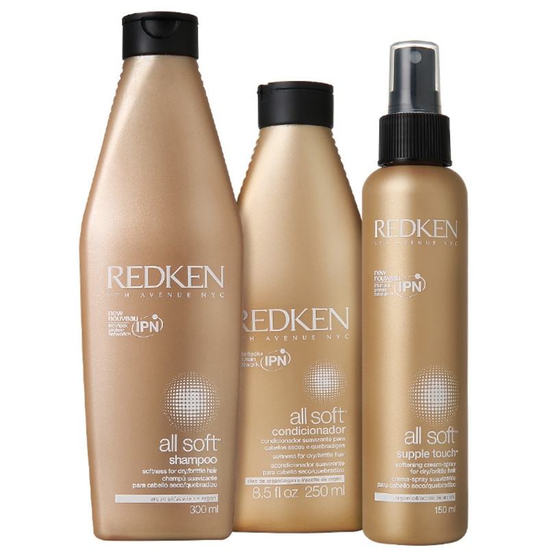 Redken All Soft Supple Touch Kit (3 Produtos)