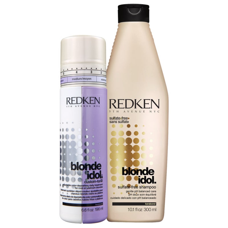 Redken Blonde Idol Color Deposit Duo Kit (2 Produtos)
