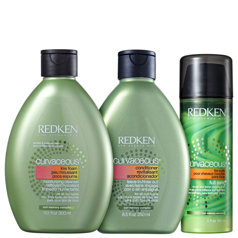 Redken Curvaceous Full Swirl Kit (3 Produtos)