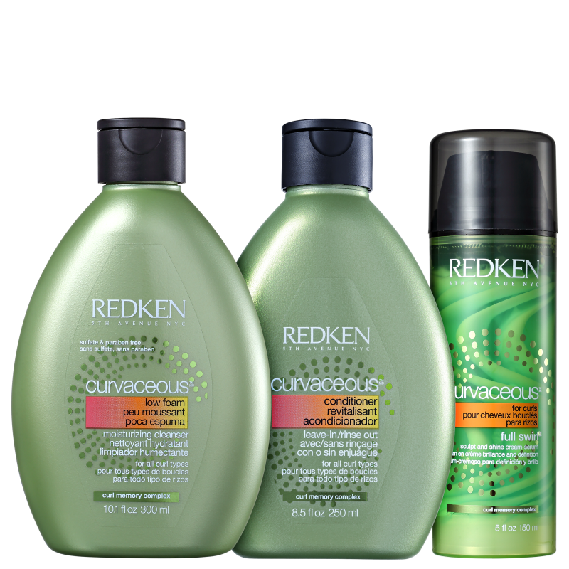 Redken Curvaceous Full Swirl Kit (3 Produtos)