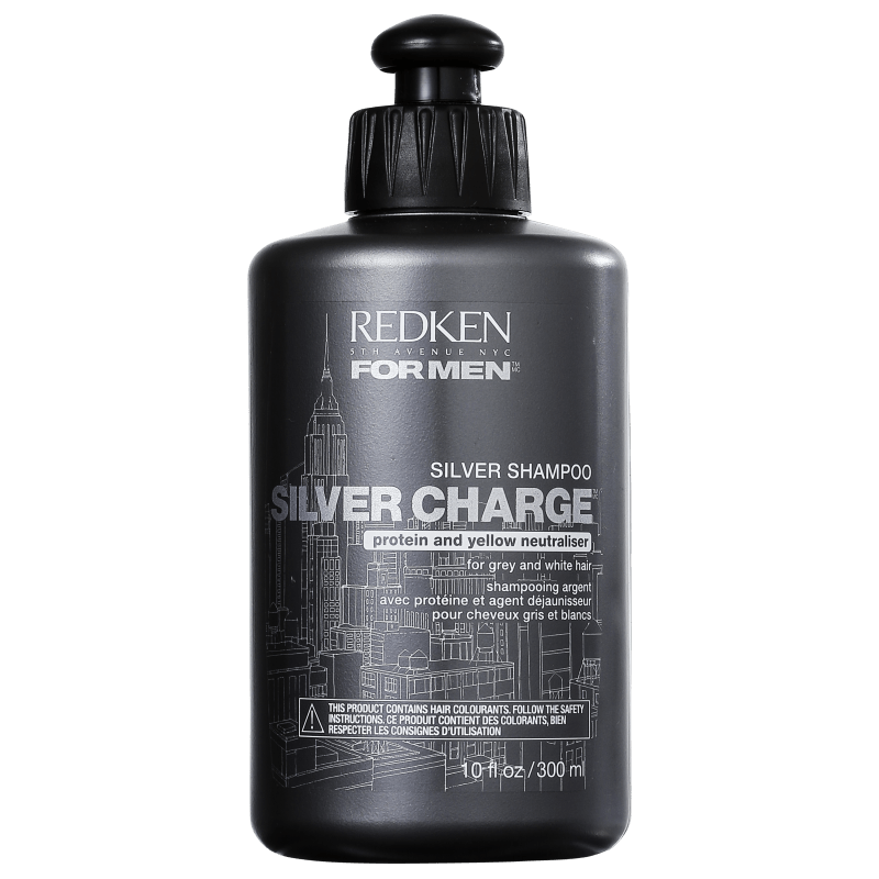 Redken for Men Silver Charge Fortifying Silver - Shampoo 300ml