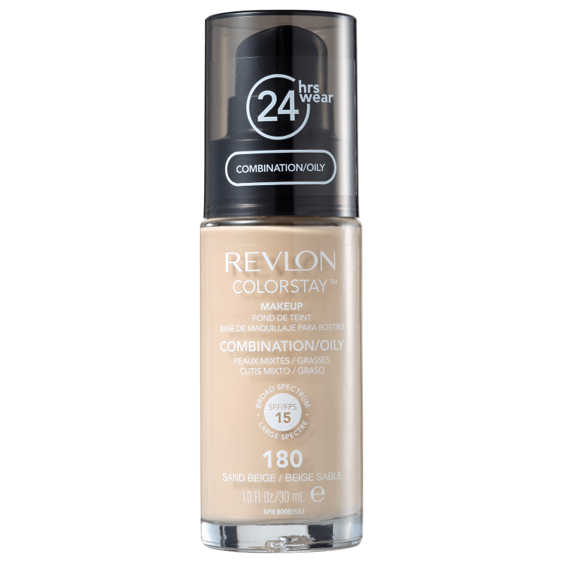 Revlon ColorStay Pele Mista e Oleosa Sand Beige - Base Líquida 30ml