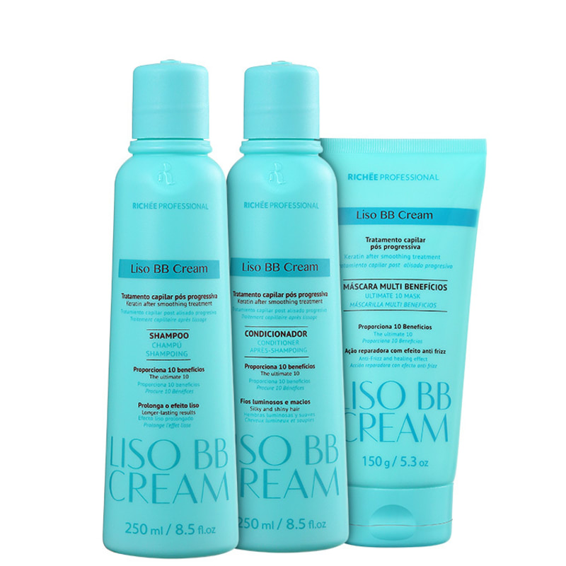 Richée Professional BB Cream Hair Care Kit (3 Produtos)