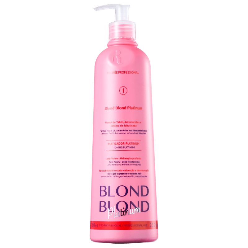 Richée Professional Blond Blond Platinum – Máscara Matizante 700ml