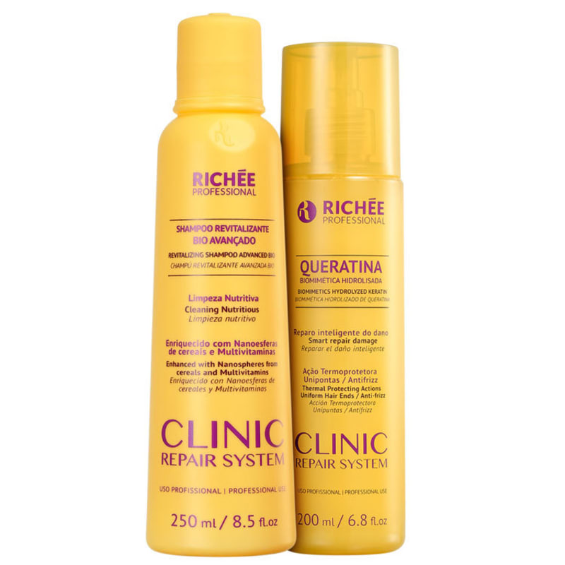 Richeé Professional Clinic Repair System Reconstrução Kit (2 Produtos)