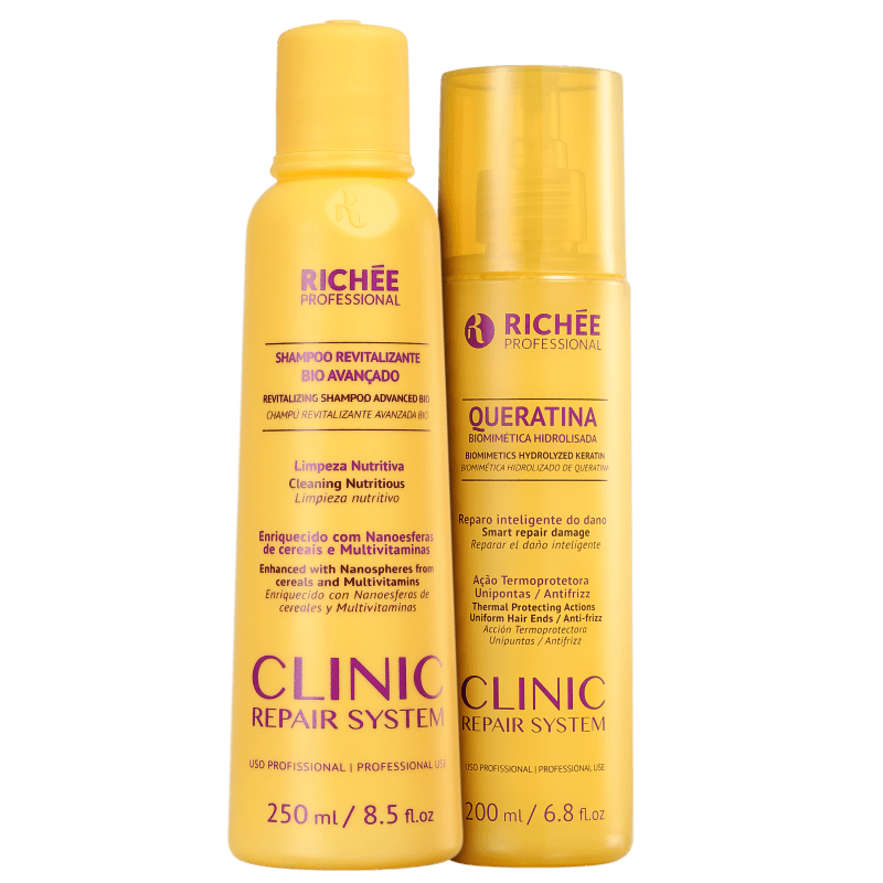 Richeé Professional Clinic Repair System Reconstrução Kit (2 Produtos)