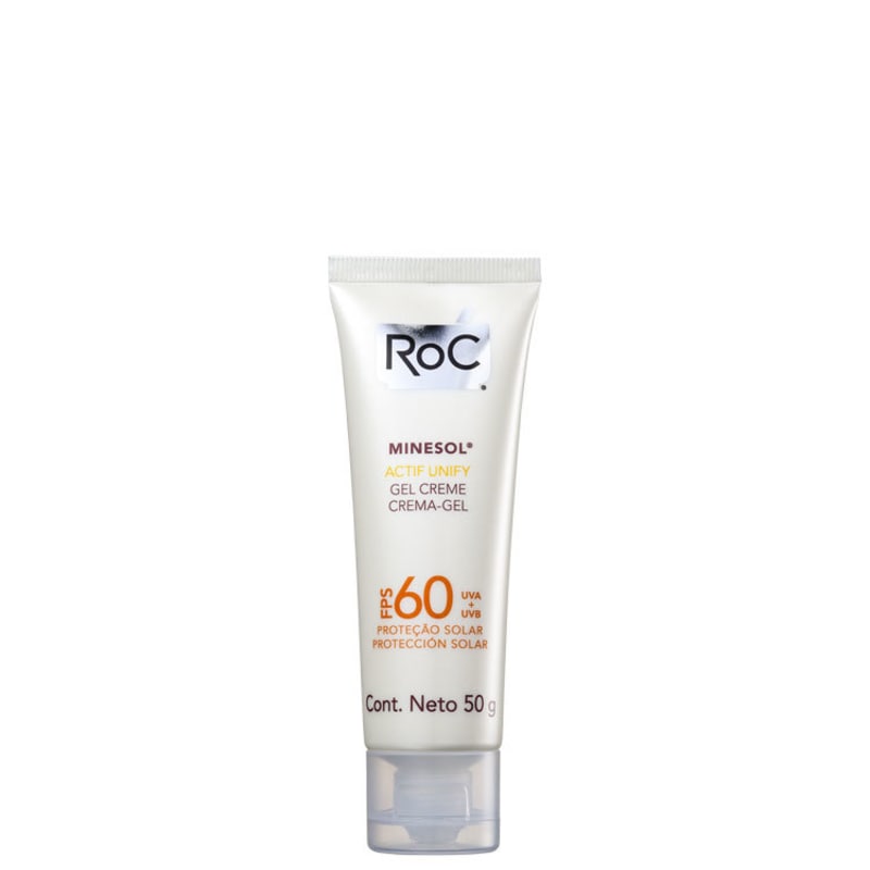 RoC Minesol Actif FPS 60 - Protetor Solar Facial 50g