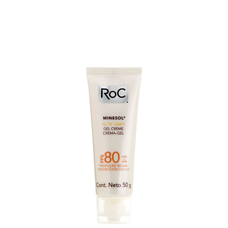 RoC Minesol Actif Unify FPS 80 - Protetor Solar Facial 50g