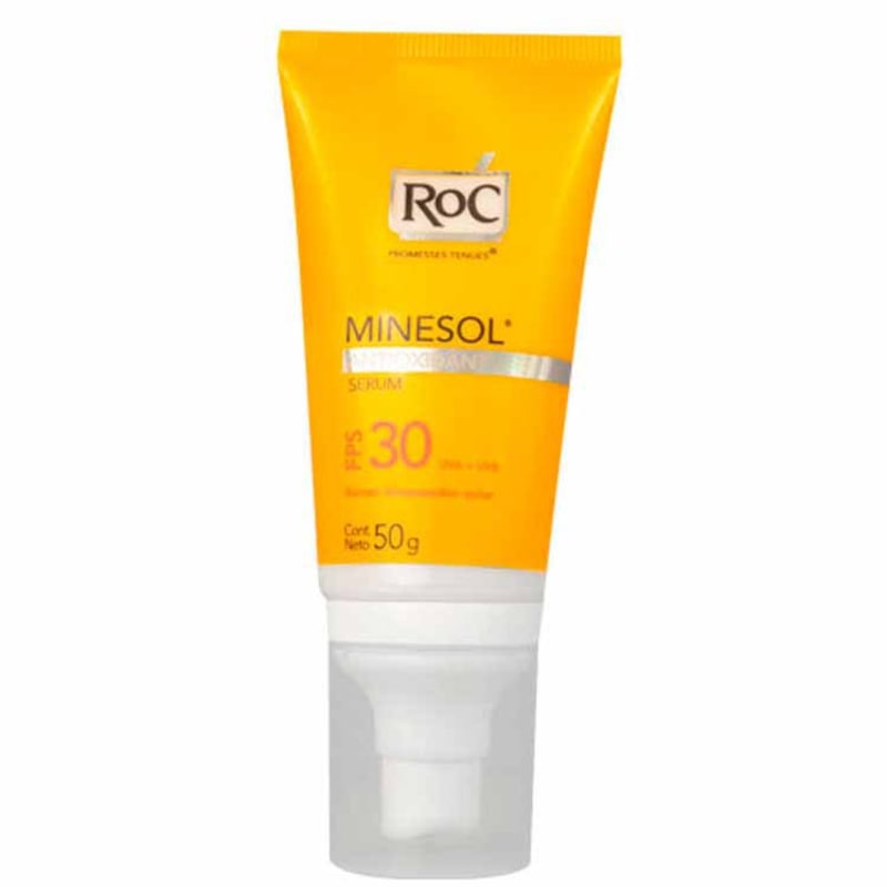 RoC Minesol Antioxidante FPS 30 - Protetor Solar Facial 50g