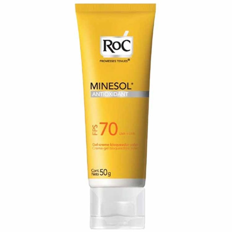 RoC Minesol Antioxidante FPS 70 - Protetor Solar 50g