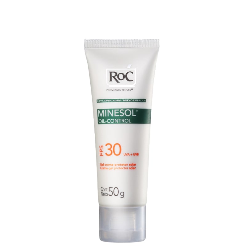 RoC Minesol Oil Control FPS 30 - Protetor Solar Facial 50g
