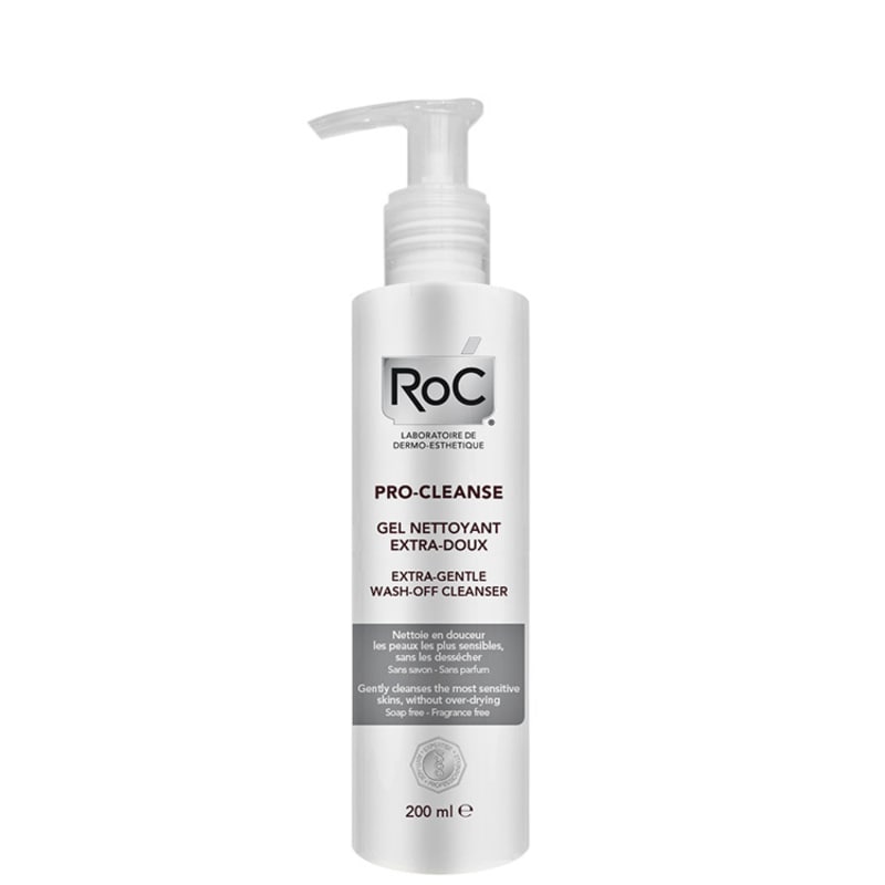 Roc Pro-Cleanse Gel Nettoyant Extra-Doux - Gel de Limpeza Facial 200ml