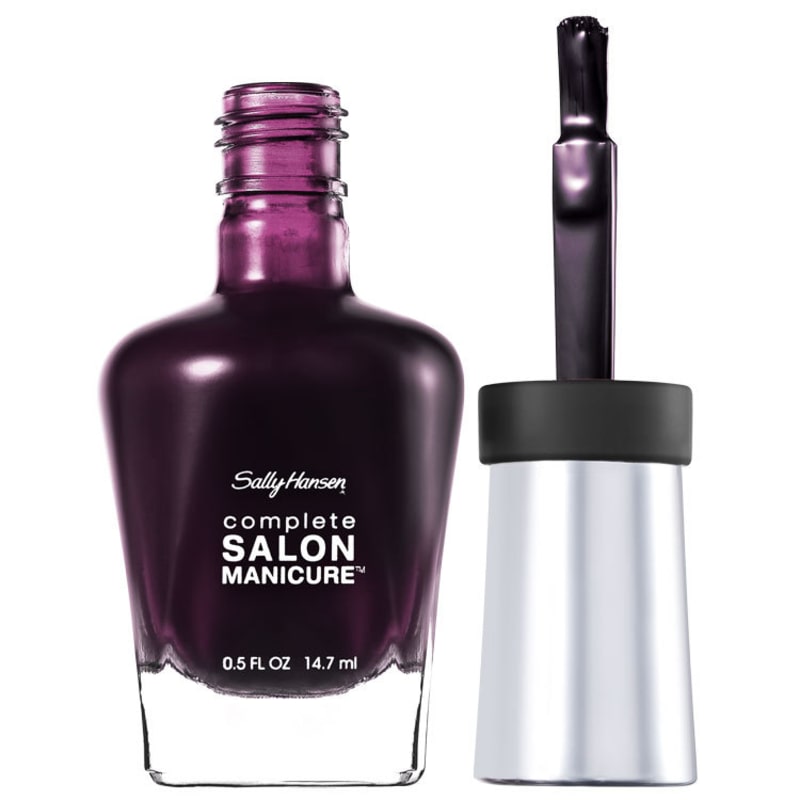 Sally Hansen Complete Salon Manicure 441 Pat on the Black - Esmalte 14,7ml
