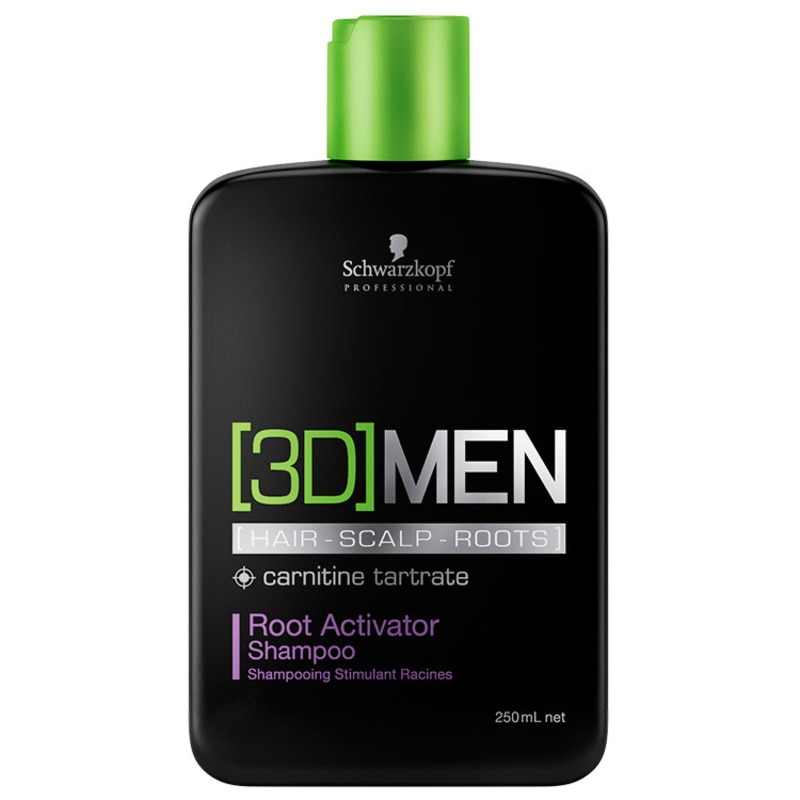 Schwarzkopf Professional 3D Men Root Activator - Shampoo 250ml