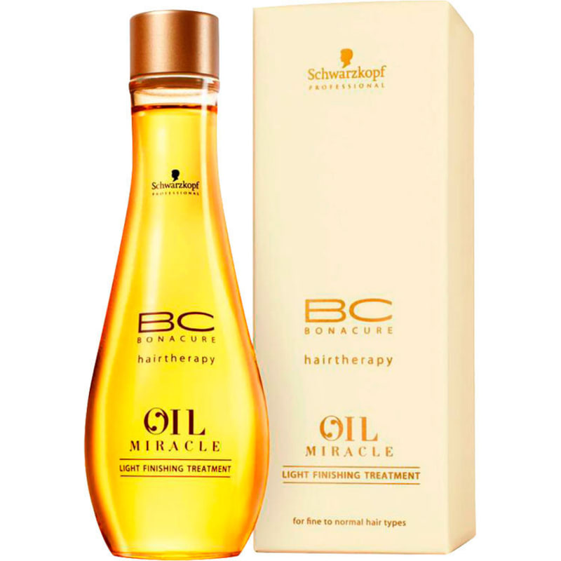 Schwarzkopf Professional BC Bonacure Oil Miracle Light Finishing Treatment - Óleo de Marula 100ml