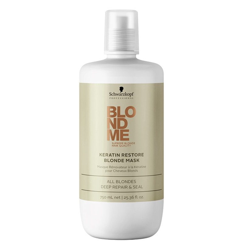 Schwarzkopf Professional Blondme Keratin Restore Blonde Mask All Blondes - Máscara de tratamento 750ml