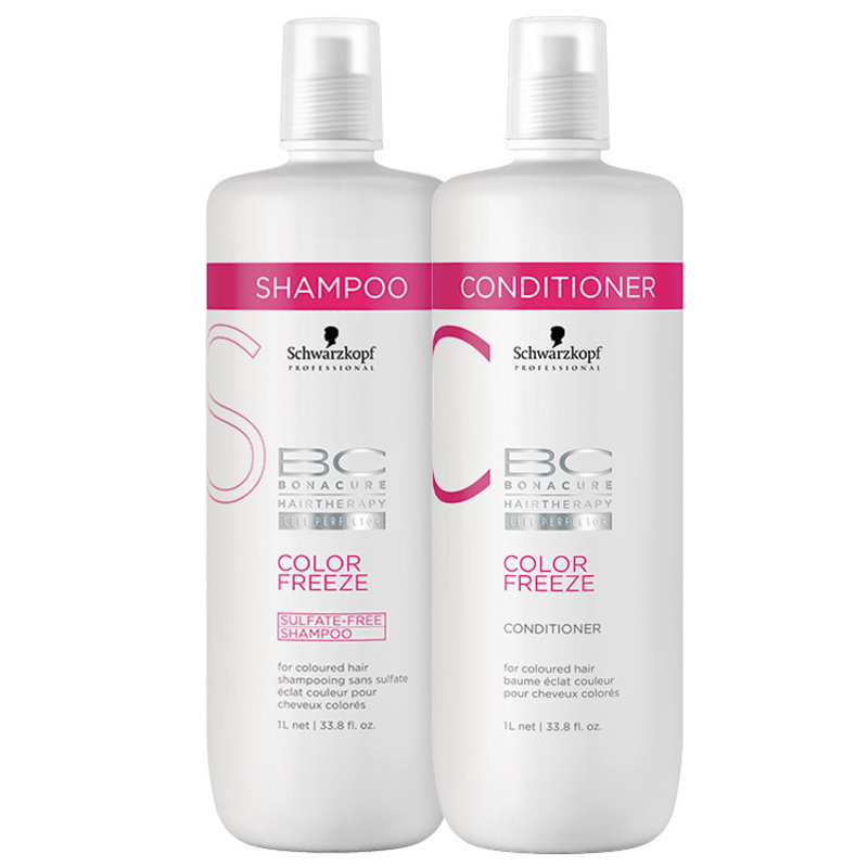 Schwarzkopf Professional BC Bonacure Color Freeze Sulfate-Free Salon Kit (2 Produtos)