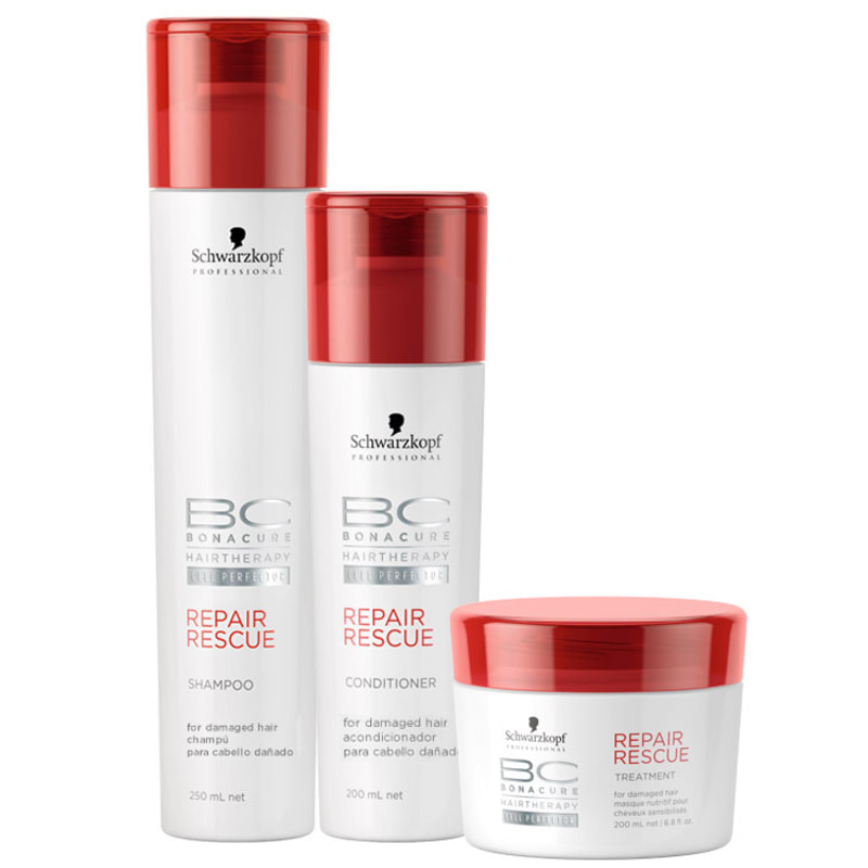 Schwarzkopf Professional BC Bonacure Repair Rescue Trio Kit (3 Produtos)