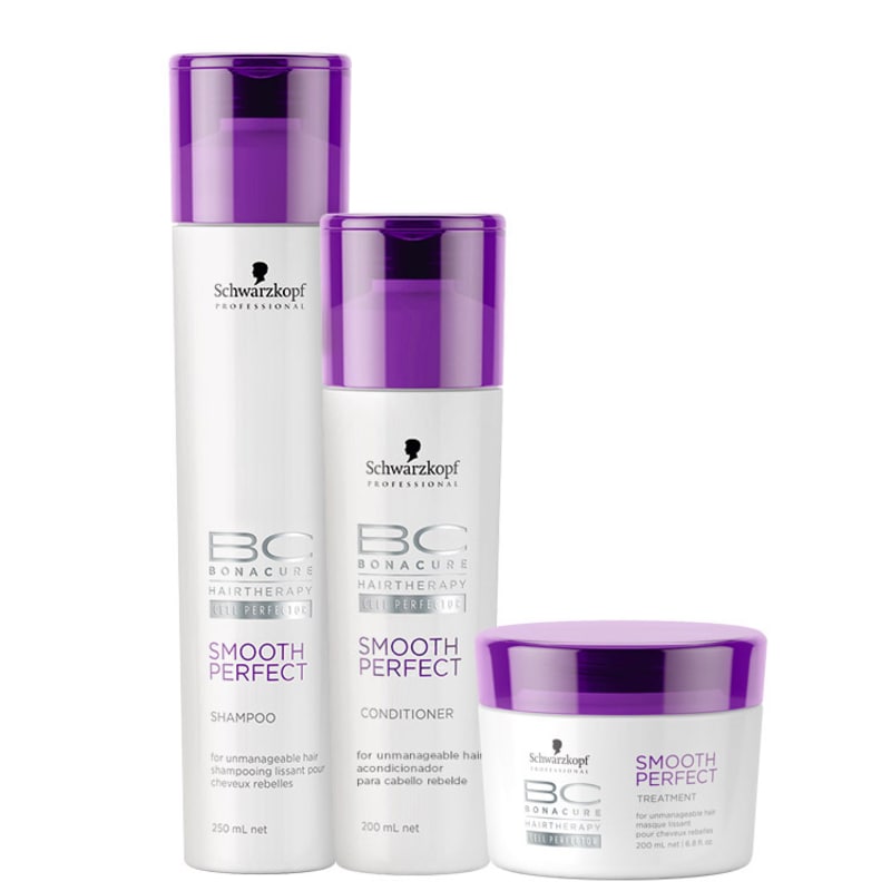 Schwarzkopf Professional BC Bonacure Smooth Perfect Trio Kit (3 Produtos)