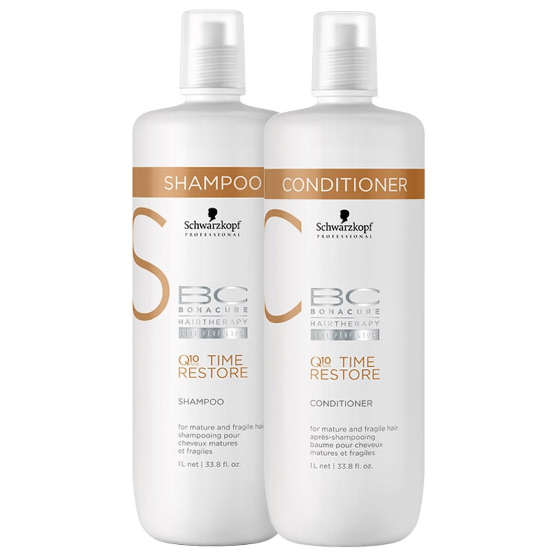 Schwarzkopf Professional BC Bonacure Q10 Time Restore Salon Kit (2 Produtos)