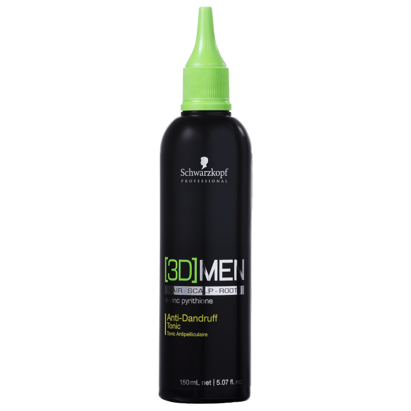 Schwarzkopf Professional 3D Men Anti-Dandruff Tonic - Tônico Anti-Caspa 150ml